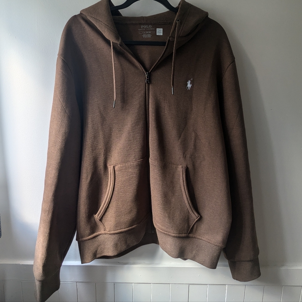 Ralph Lauren Double Knit Full Zip Hoodie